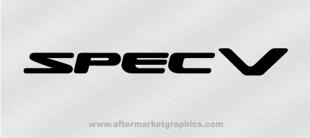 Spec V Decals - Pair (2 pieces)
